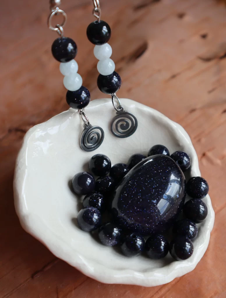 Goldstone bleue