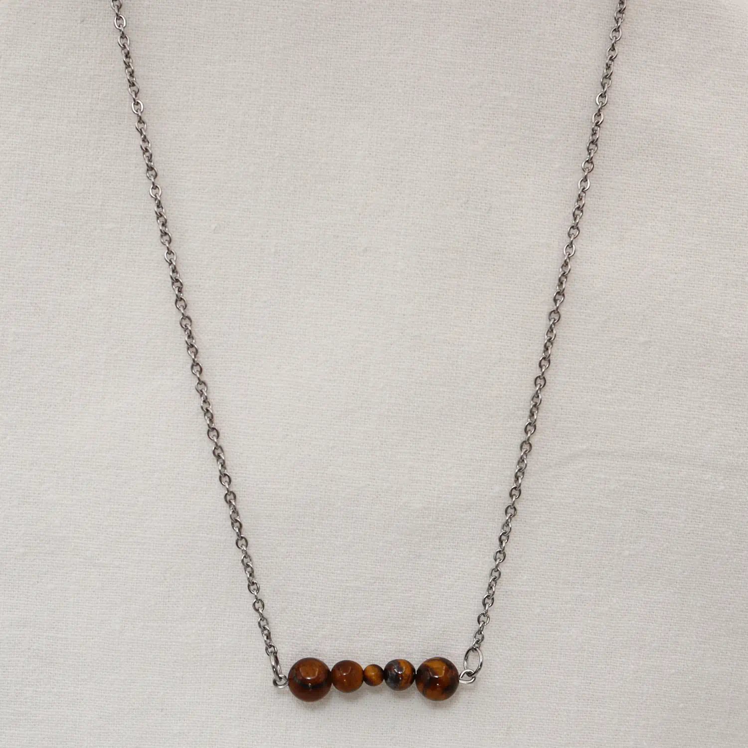 Collier Horizon d'Oeil de tigre