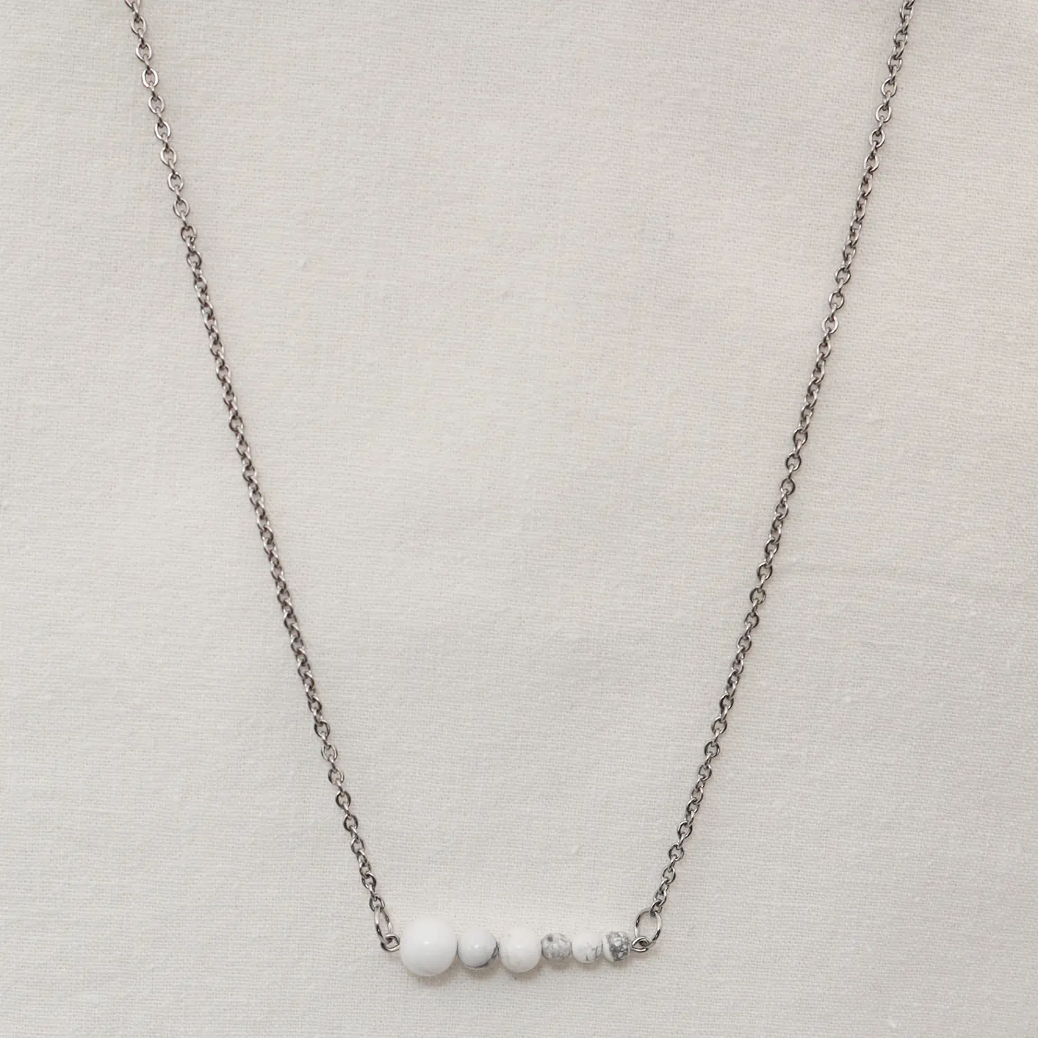 Collier Horizon de Howlite