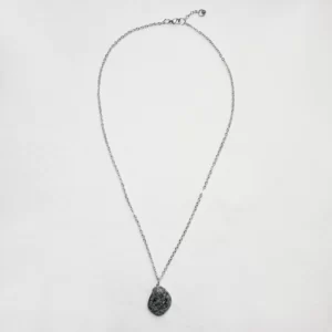 Pendentif Obsidienne flocon