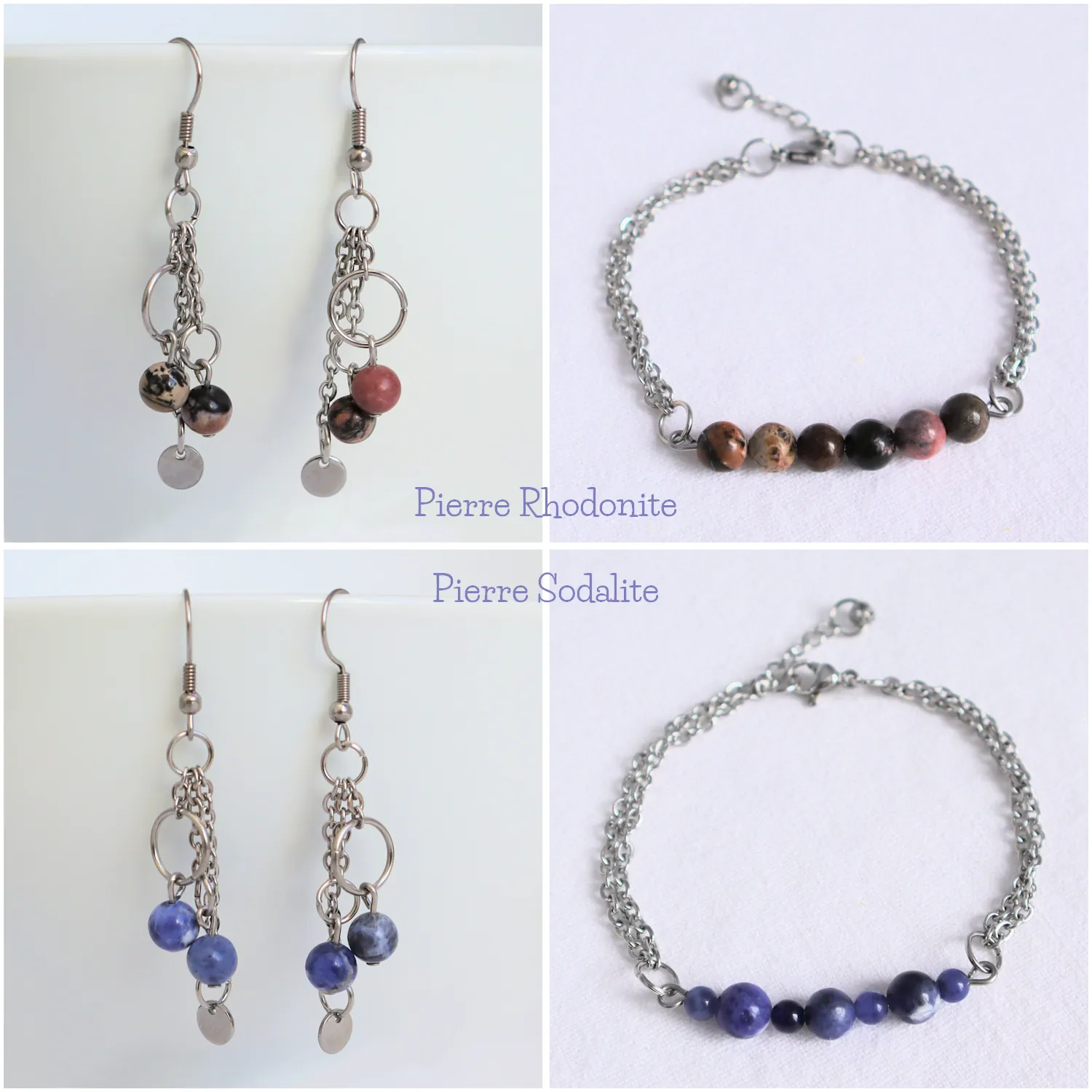 Boucles_Bracelets_Rhodonite_Sodalite_20-0-0--10-0_1500px_Q82 Boucles d'oreille Bracelets Rhodonite Sodalite