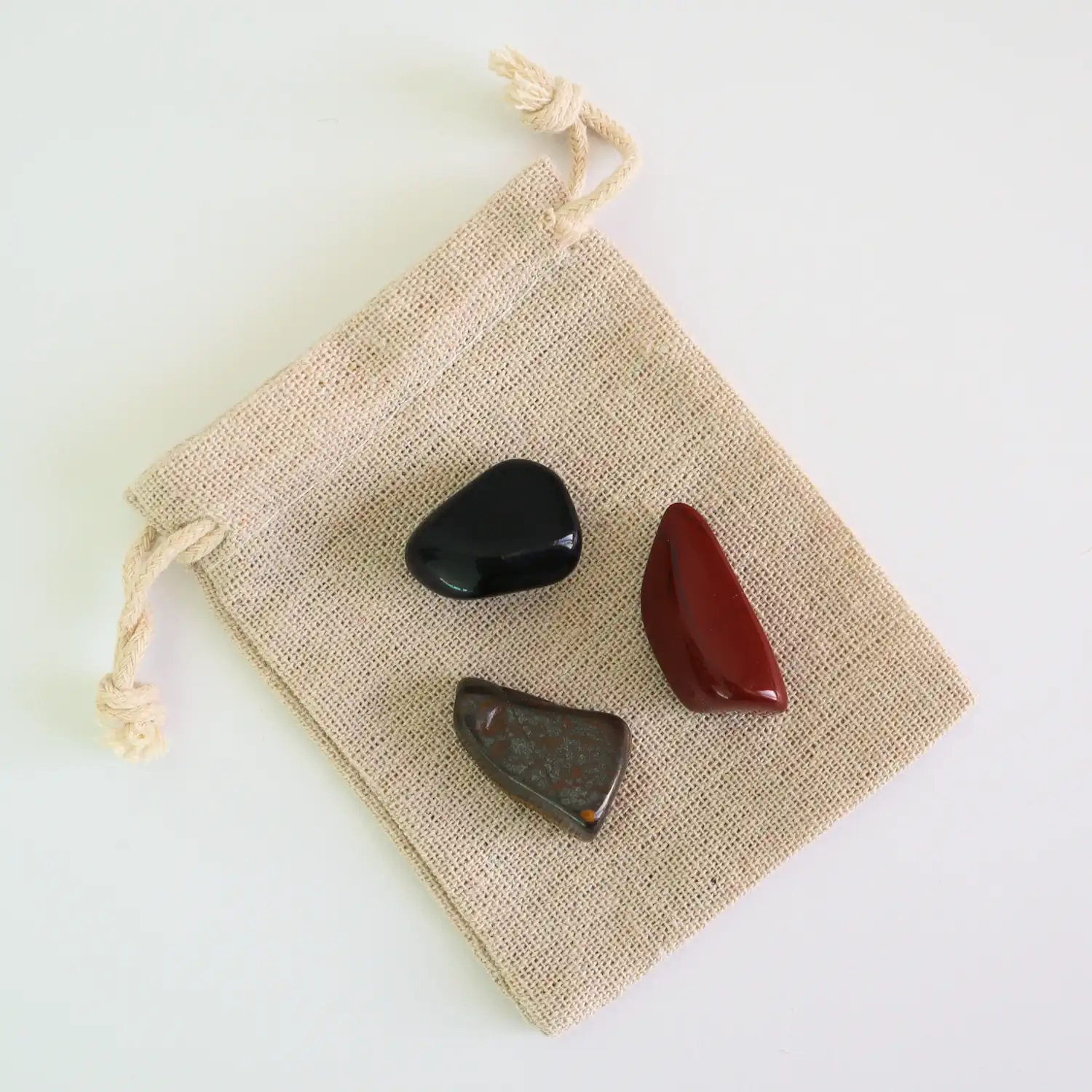 Ensemble de pierres Ancrage - Jaspe rouge