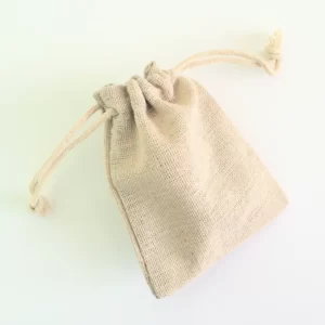 Ensemble de pierres Surprise / Pochette en coton beige